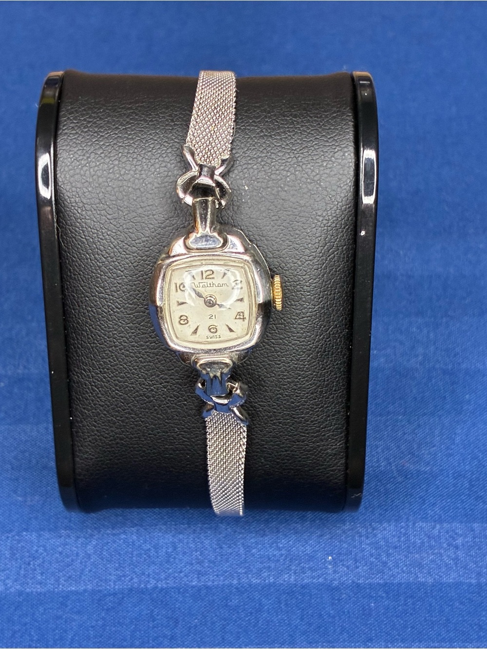 Women's Silver-Tone Mesh Bracelet Watch